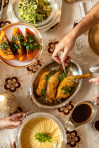 Volaille du menu Thanksgiving