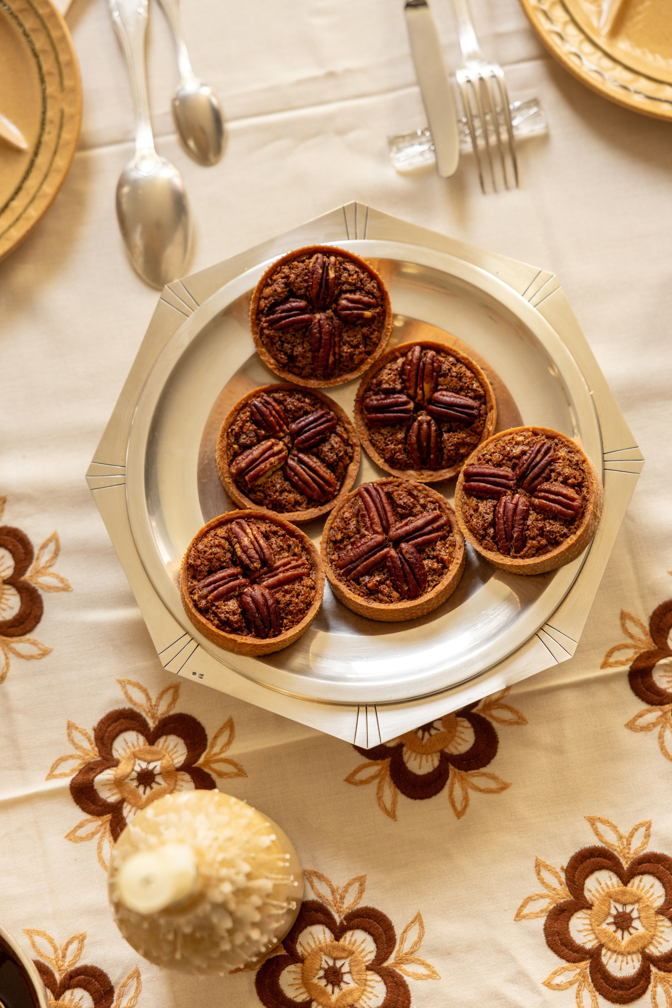 Dessert de Thanksgiving tartes aux noix de pécan
